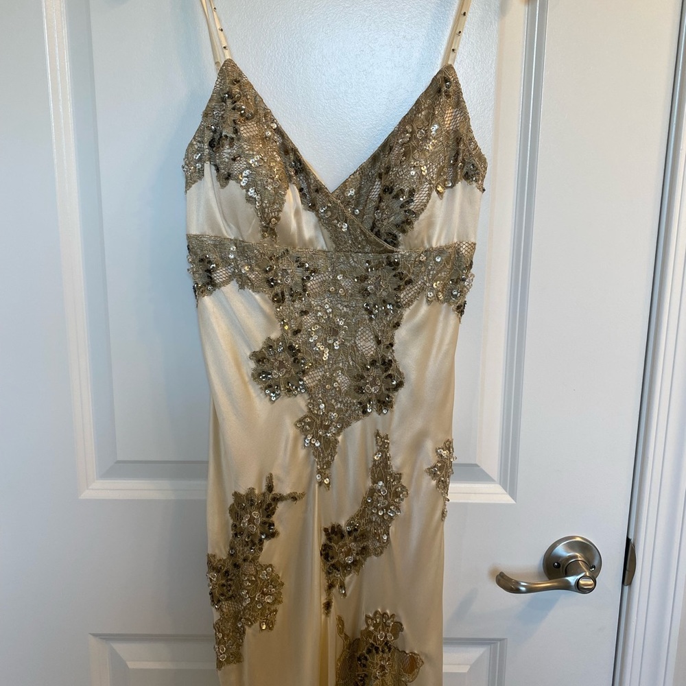 Silk Beaded Gown